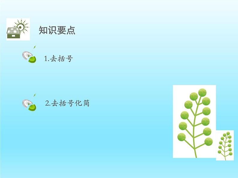 2022七年级数学上册第三章整式及其加减3.4整式的加减第2课时去括号课件（北师大版）第2页