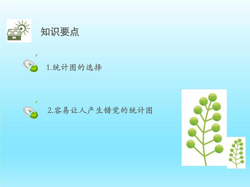 2022七年级数学上册第六章数据的收集与整理6.4统计图的选择课件（北师大版）第2页