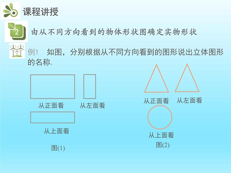 2022七年级数学上册第一章丰富的图形世界1.4从三个方向看物体的形状课件（北师大版）07