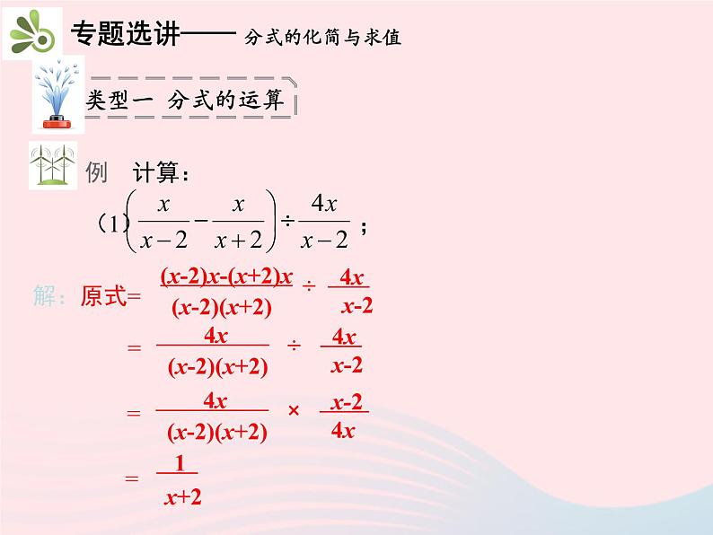 2022八年级数学上册第十五章分式章末复习与小结教学课件新版新人教版04