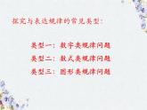北师大版数学七年级上册第三章 整式的加减 复习课 探究与表达规律专题课件