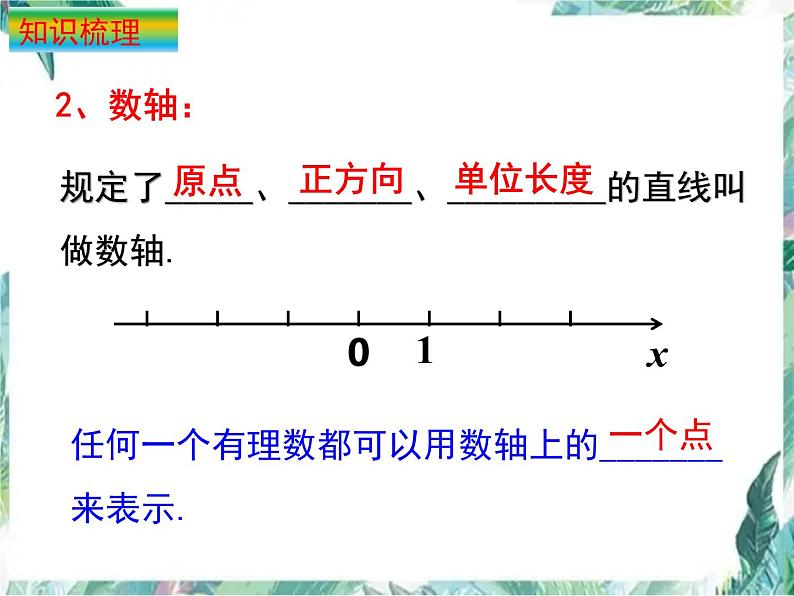 第二章 有理数及其运算 复习 课件  2022—2023学年北师大版数学七年级上册04