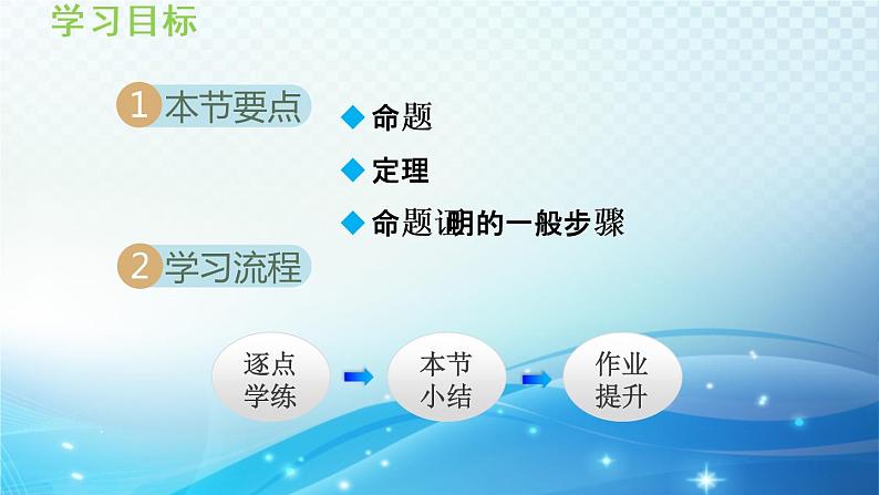 13.1 命题、定理与证明 华师大版数学八年级上册导学课件第2页