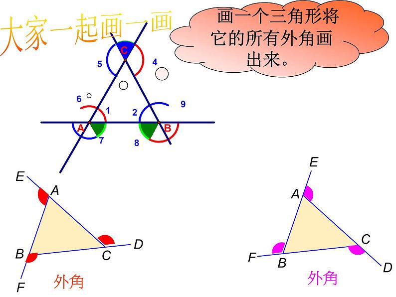 人教版八年级上册数学《三角形的外角及其性质》课件第6页