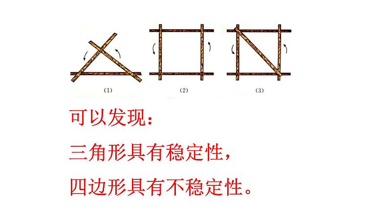 人教版八年级上册数学《三角形的稳定性》课件第6页