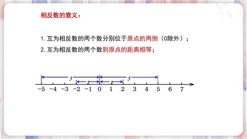 苏科版数学七年级上册 2.4 绝对值与相反数 PPT课件+教案04