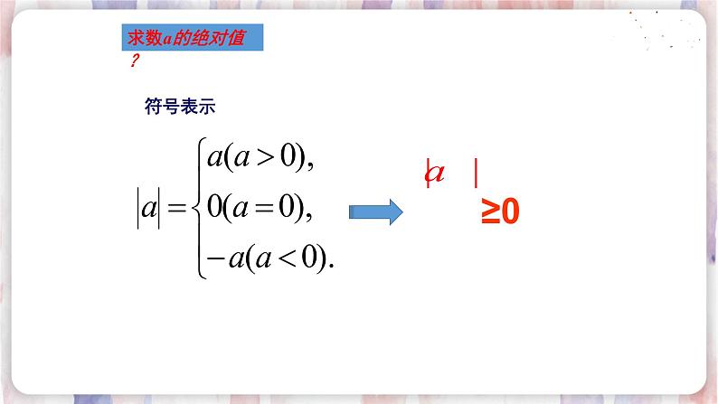 苏科版数学七年级上册 2.4 绝对值与相反数 PPT课件+教案07