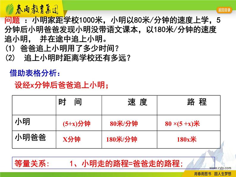 4.3 用一元一次方程解决问题（4）第4页