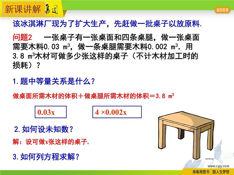 4.3 用一元一次方程解决问题（1）第4页