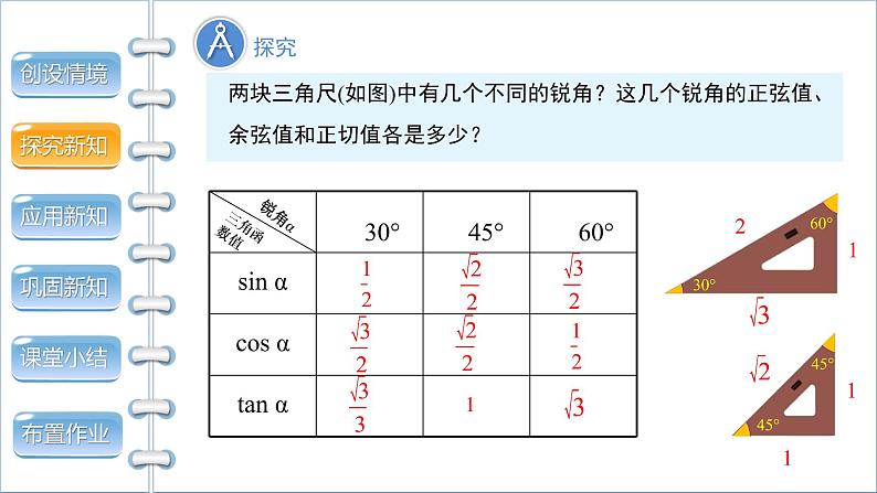 28.1《锐角三角函数 第3课时》精品教学课件+教案+同步练习06