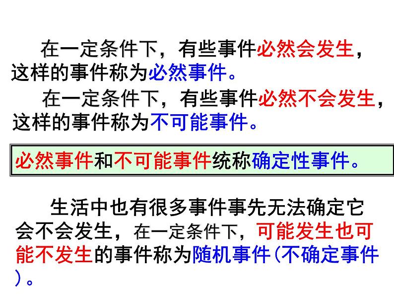 人教版九年级数学上册《随机事件与概率》课件第3页