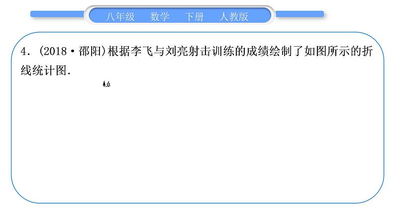 人教版八年级数学下周周测(十一)(20.1－20.3)习题课件05