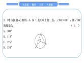 人教版九年級(jí)數(shù)學(xué)上周周測(cè)(五)(24.1)習(xí)題課件