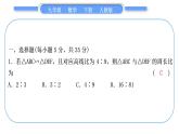 人教版九年級下周周測(八)(九下綜合)習(xí)題課件
