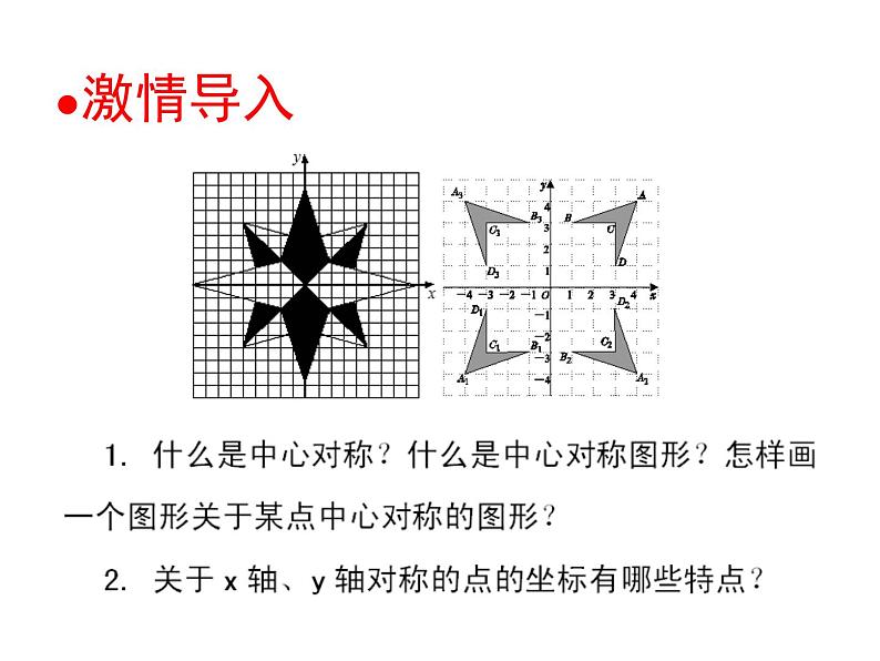 人教版九年级数学上册《关于原点对称的点的坐标》优课一等奖创新课件02