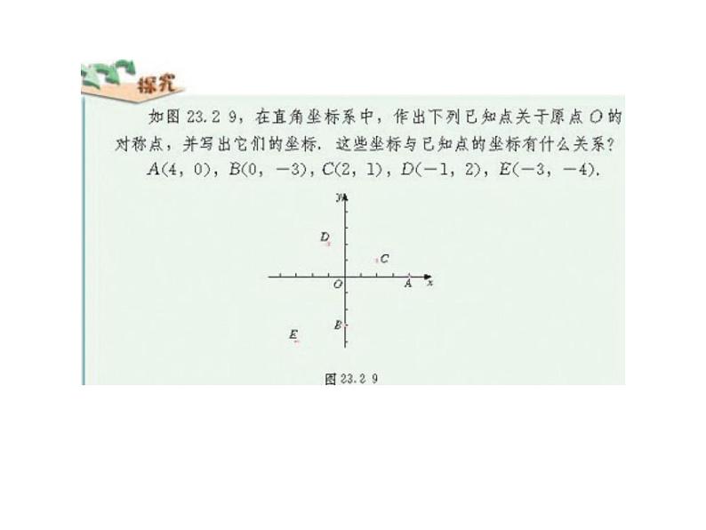 人教版九年级数学上册《关于原点对称的点的坐标》优课一等奖创新课件06