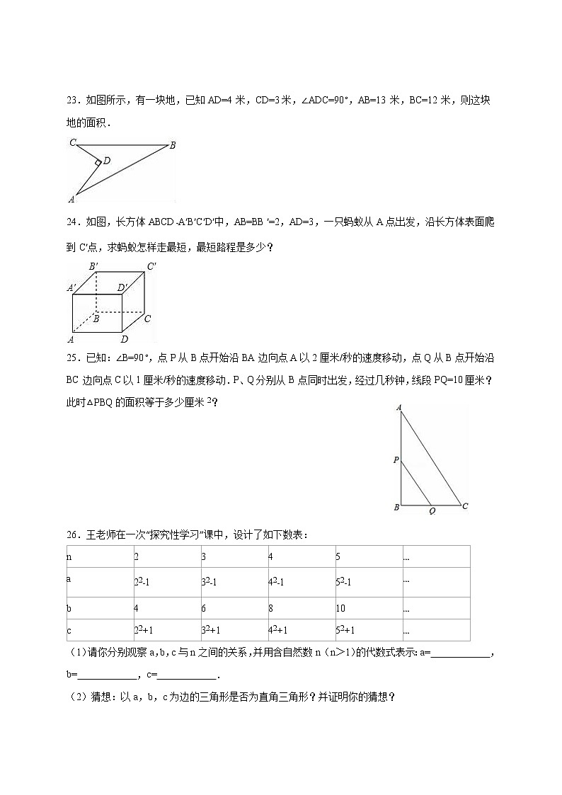 北师大版 八年级上册 第二章实数复习 测试题 含答案第3页