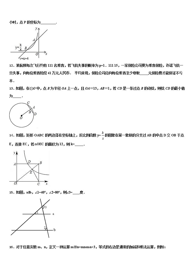 四川省南充市高坪区南充市高坪中学2021-2022学年中考数学考前最后一卷含解析03