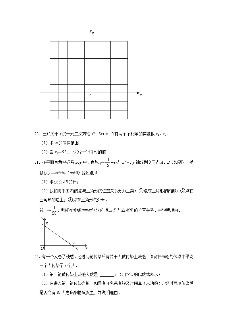福建省厦门市思明区双十中学2022-2023学年九年级（上）第一次月考数学试卷(解析版)03