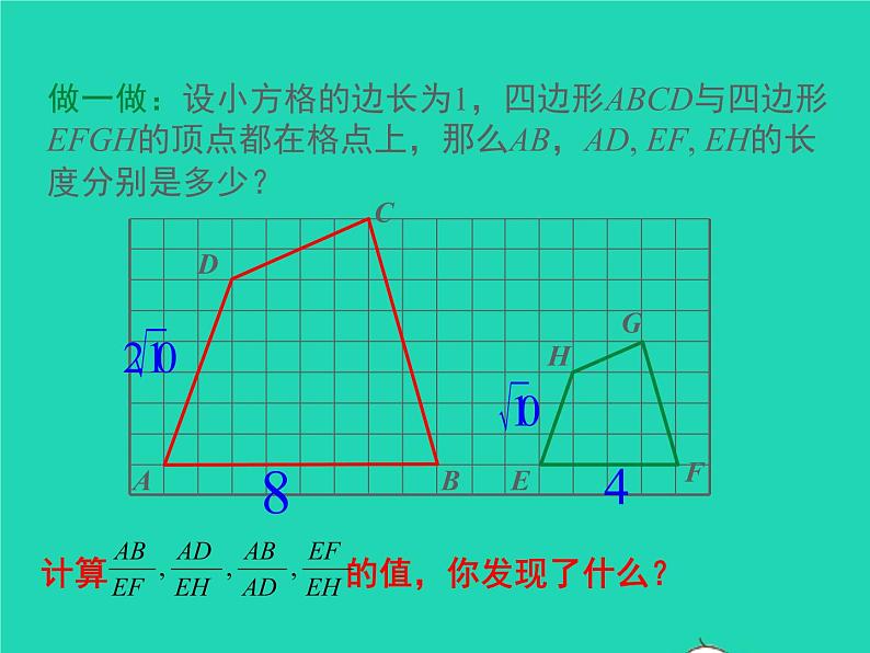 22.1.2 比例线段 沪科版数学九年级上册课件第8页