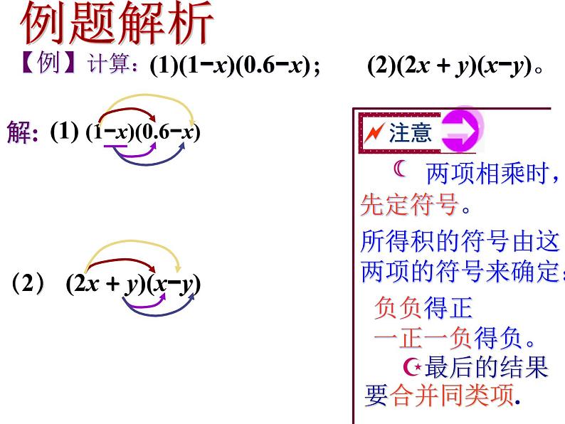 3.3多项式的乘法1课件05