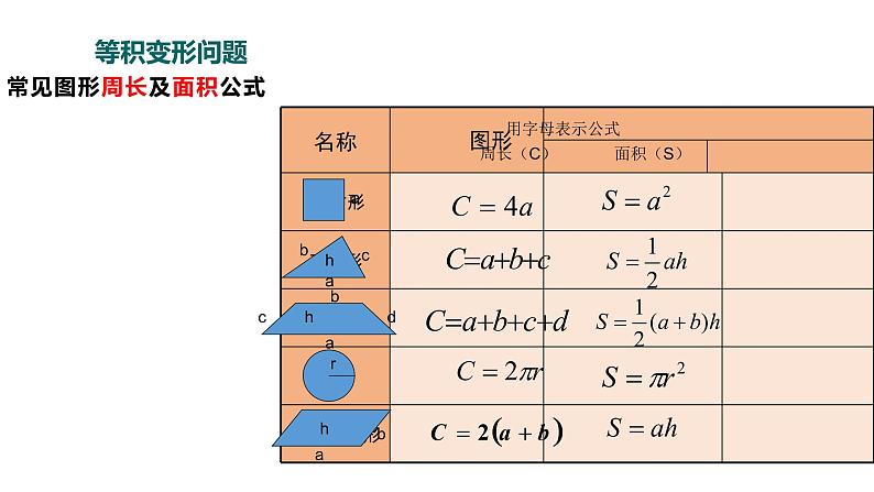 5.4.2 等积变形问题 浙教版数学七年级上册同步新授课件07