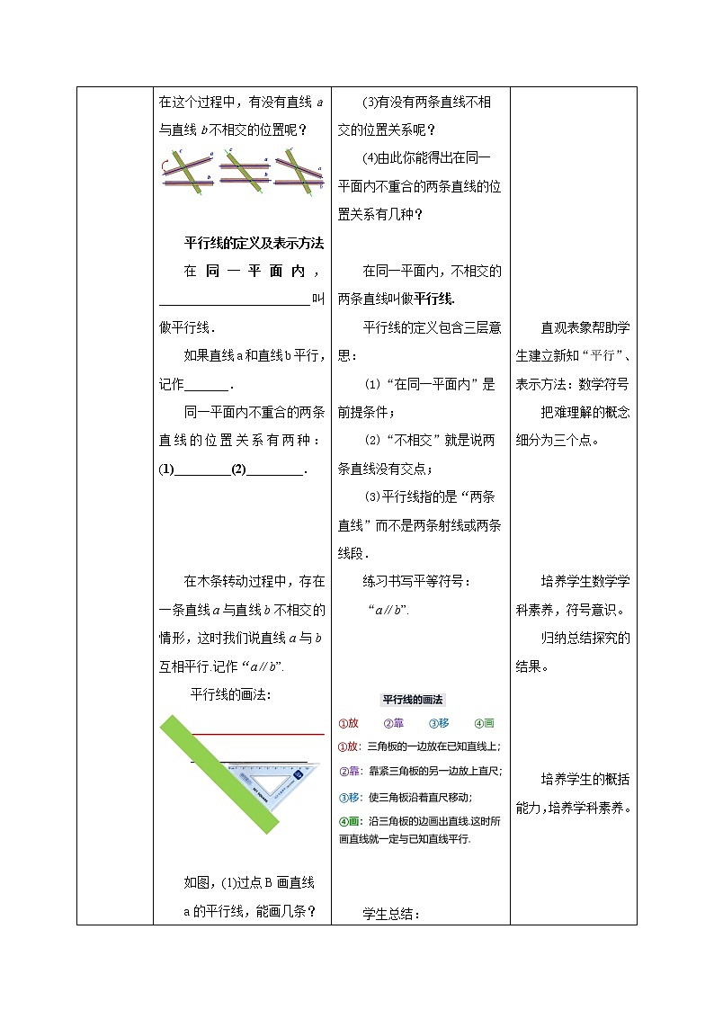 人教版数学七年级下册 5.2.1 平行线   课件PPT（送教案练习）02