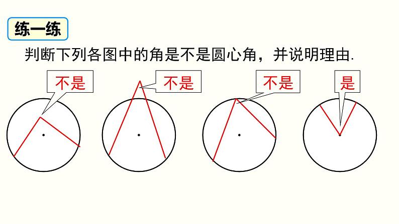 24.1.3 弧、弦、圆心角 人教版九年级数学上册课件第4页