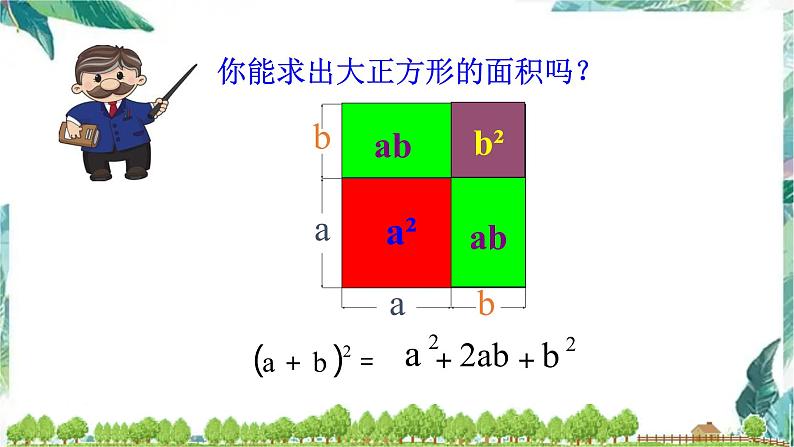 人教版 八年级上册数学 完全平方公式 优质课件第7页