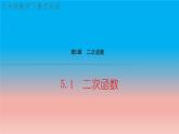 5.1 二次函数 苏科版九年级数学下册教学课件