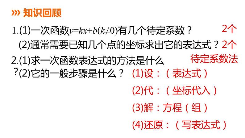 5.3 用待定系数法确定二次函数表达式 苏科版九年级数学下册课件02