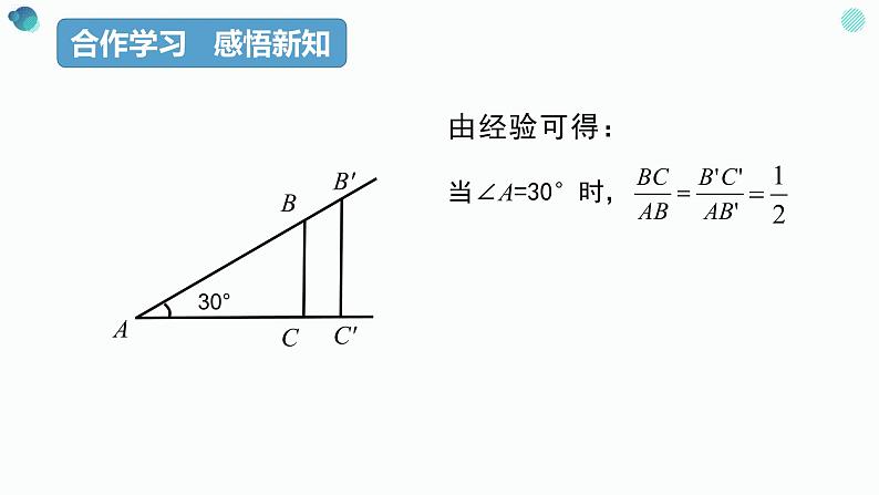 1.1 锐角三角函数 浙教版数学九年级下册课件1第5页