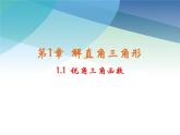 1.1 銳角三角函數 浙教版數學九年級下冊課件2