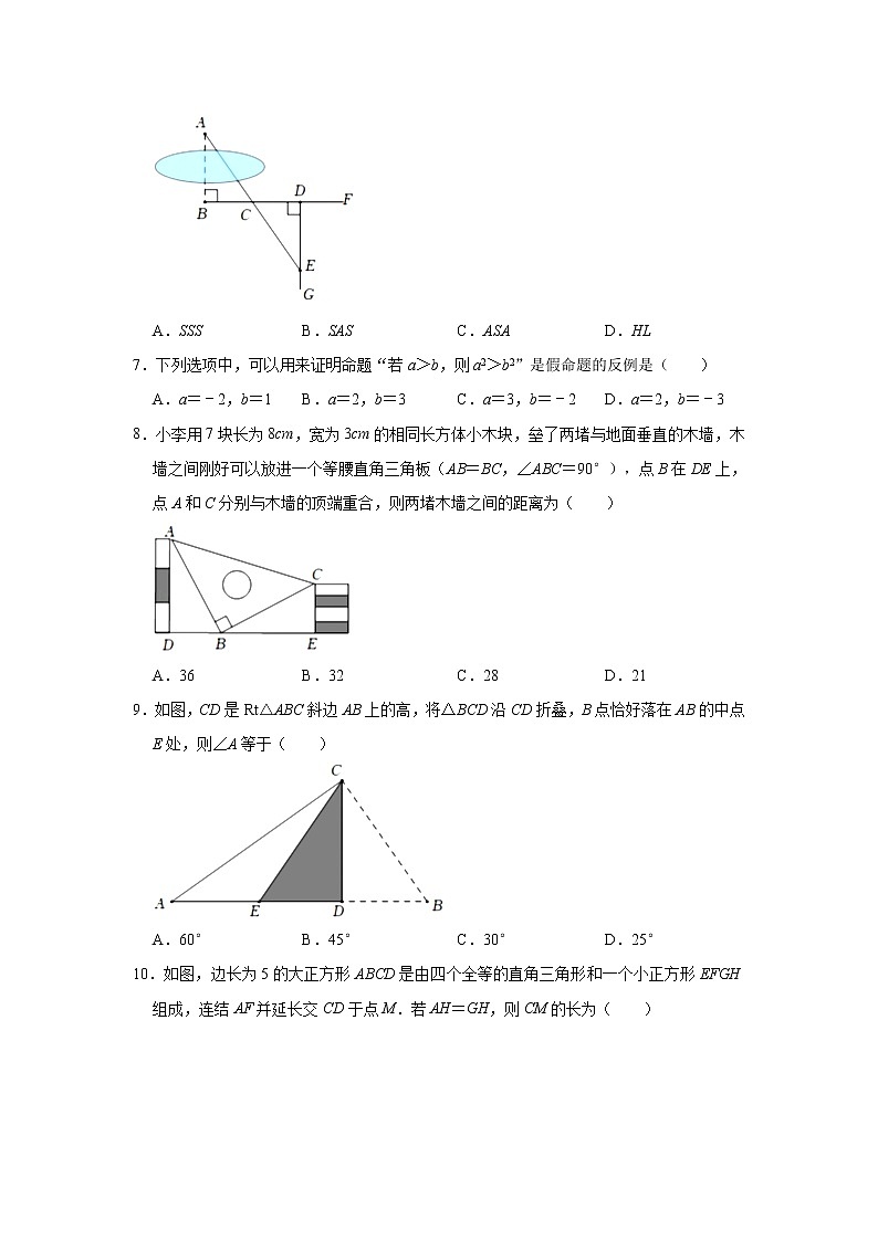 _浙江省温州市苍南县2022-2023学年八年级上学期 期中数学试卷(含答案)02