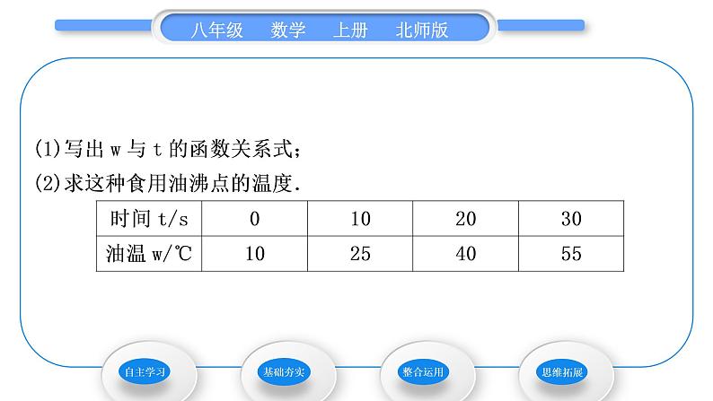 北师大版八年级数学上第四章一次函数4.4一次函数的应用第2课时单个一次函数图象的应用习题课件04