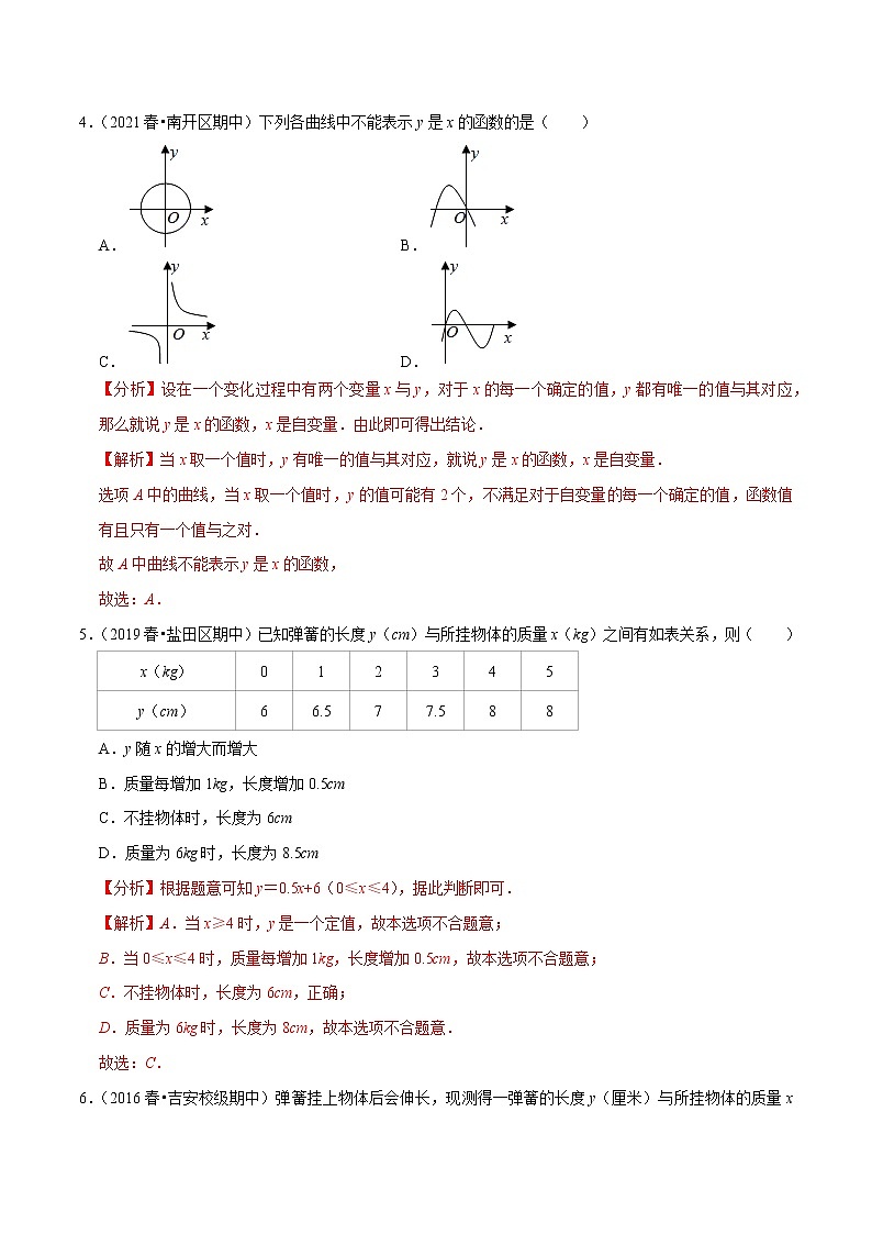 专题12.1函数（原卷+解析）02