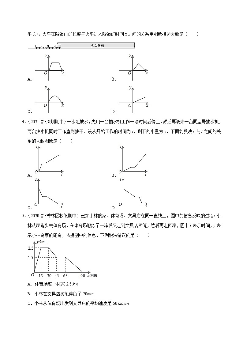 专题12.2函数的图象练习（原卷+解析）02