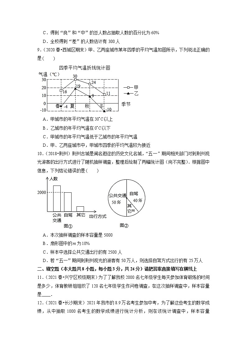 专题5.5第5章数据的收集与整理单元测试（能力过关卷）（原卷+解析）03