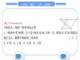 北师大版九年级数学上第四章图形的相似4.5相似三角形判定定理的证明习题课件