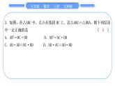北师大版九年级数学上第四章图形的相似基本功强化训练(四)相似三角形的性质与判定习题课件