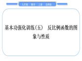 北师大版九年级数学上第六章反比例函数基本功强化训练(五)反比例函数的图象与性质习题课件