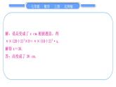 北师大版七年级数学上第五章一元一次方程基本功强化训练(五)　一元一次方程的应用习题课件