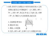 北师大版七年级数学下第4章三角形利用三角形全等测距离习题课件