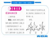 北师大版七年级数学下第4章三角形认识三角形第4课时三角形的高习题课件