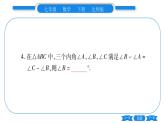 北师大版七年级数学下第4章三角形专题7研读三角形的内角和习题课件