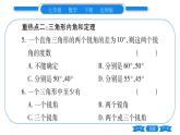 北师大版七年级数学下第4章三角形第四章中考重热点突破习题课件