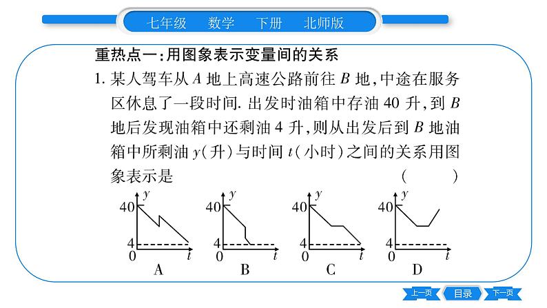 北师大版七年级数学下第6章概率初步第三、六章中考重热点突破习题课件第2页