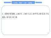 北师大版九年级数学上第四章图形的相似知能素养小专题(五)比例式、等积式的常见证明方法习题课件