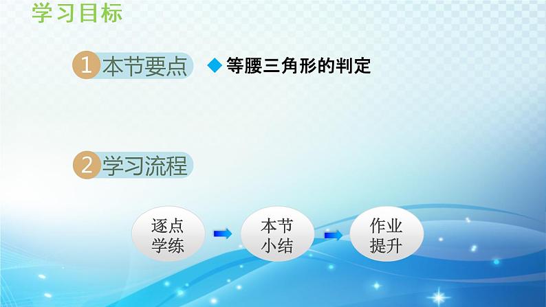 15.3.2 等腰三角形的判定 沪科版八年级数学上册导学课件02