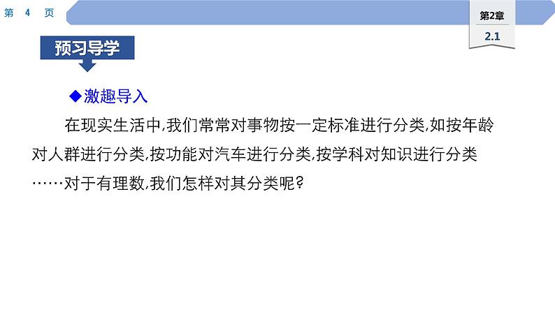 03 第2章 有理数 2.1 有理数 2.有理数PPT第4页